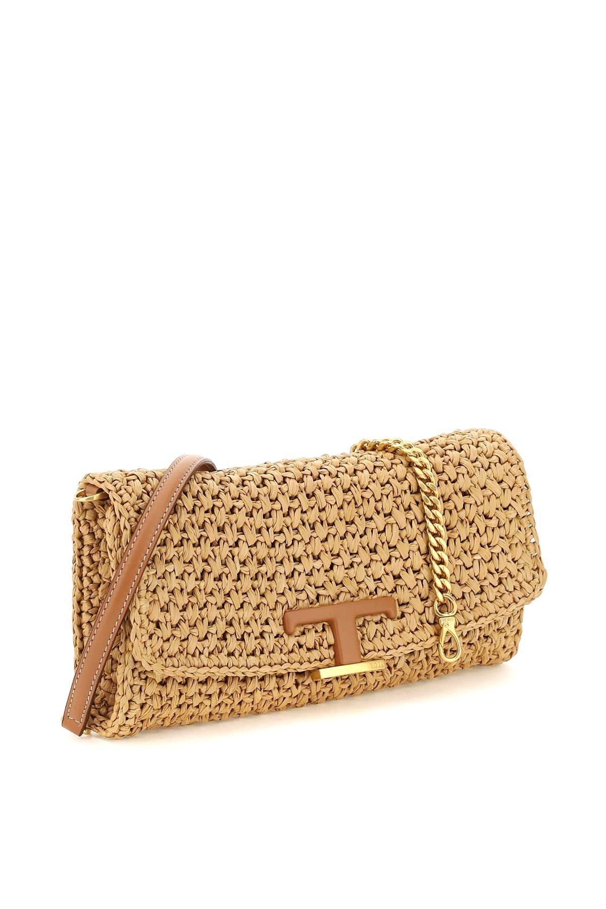 WOVEN RAFFIA POUCH - 3