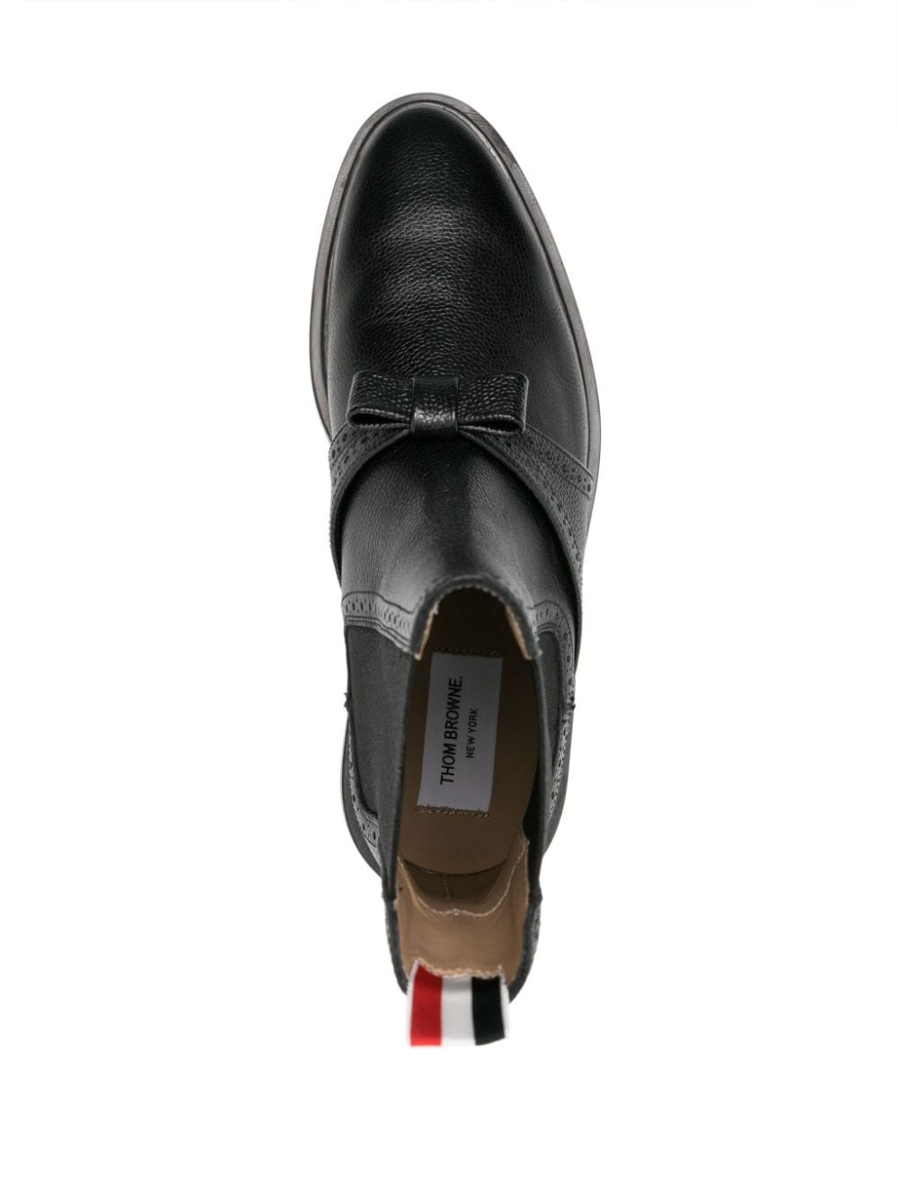 bow-detailing leather Chelsea boots - 4
