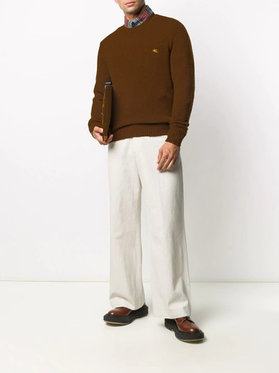 Etro embroidered logo jumper  outlook