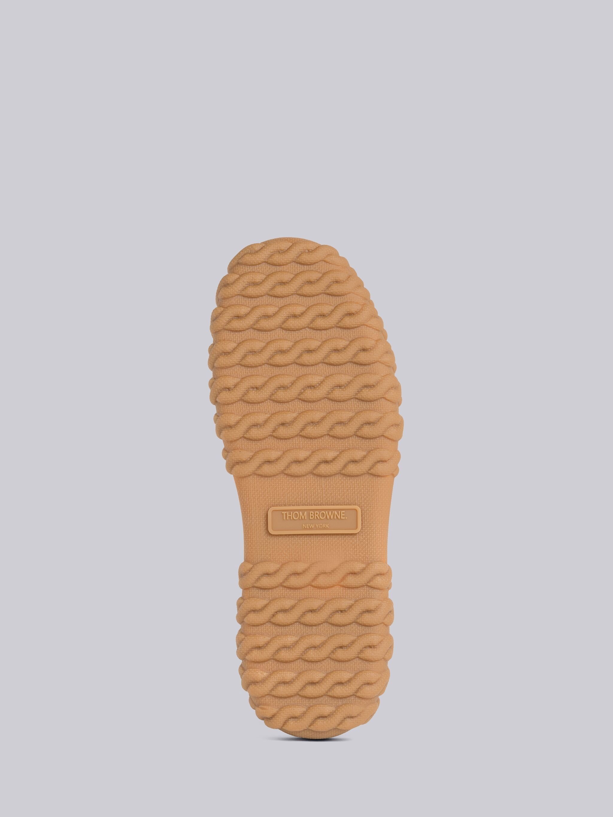 Court pebble-grain sneakers - 10