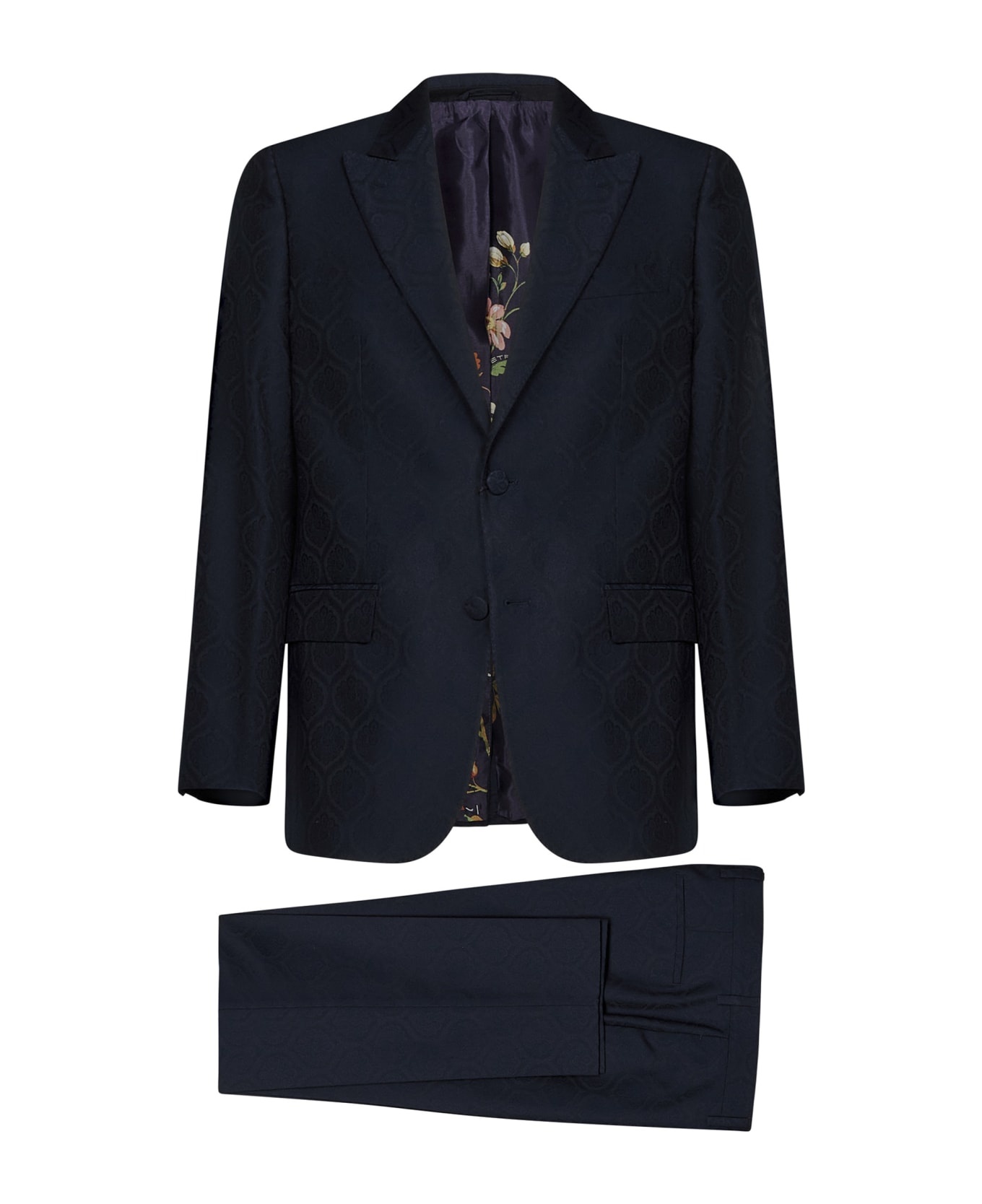 Single-breasted Jacquard Blazer - 3