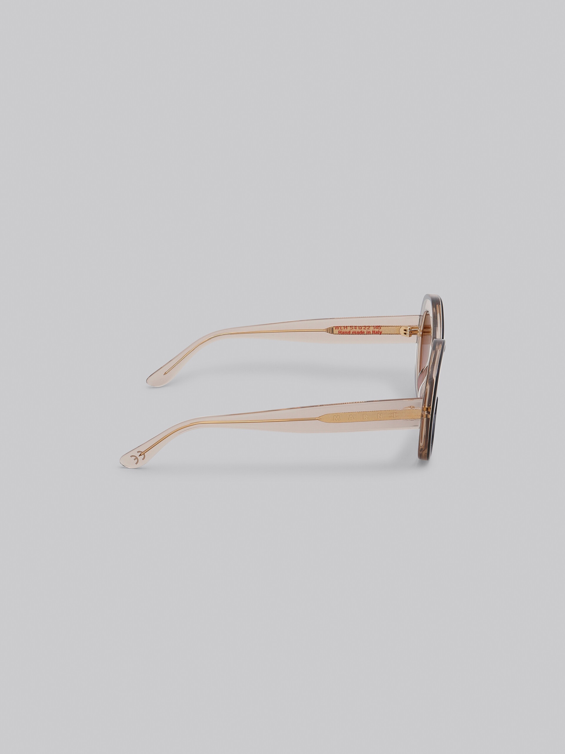SEMITRANSPARENT ULAWUN VULCANO ACETATE SUNGLASSES - 3