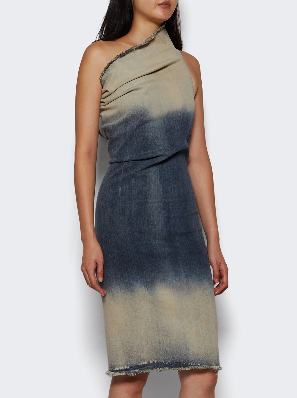 Athena Dress Hustler Degrade Stretch Denim - 2