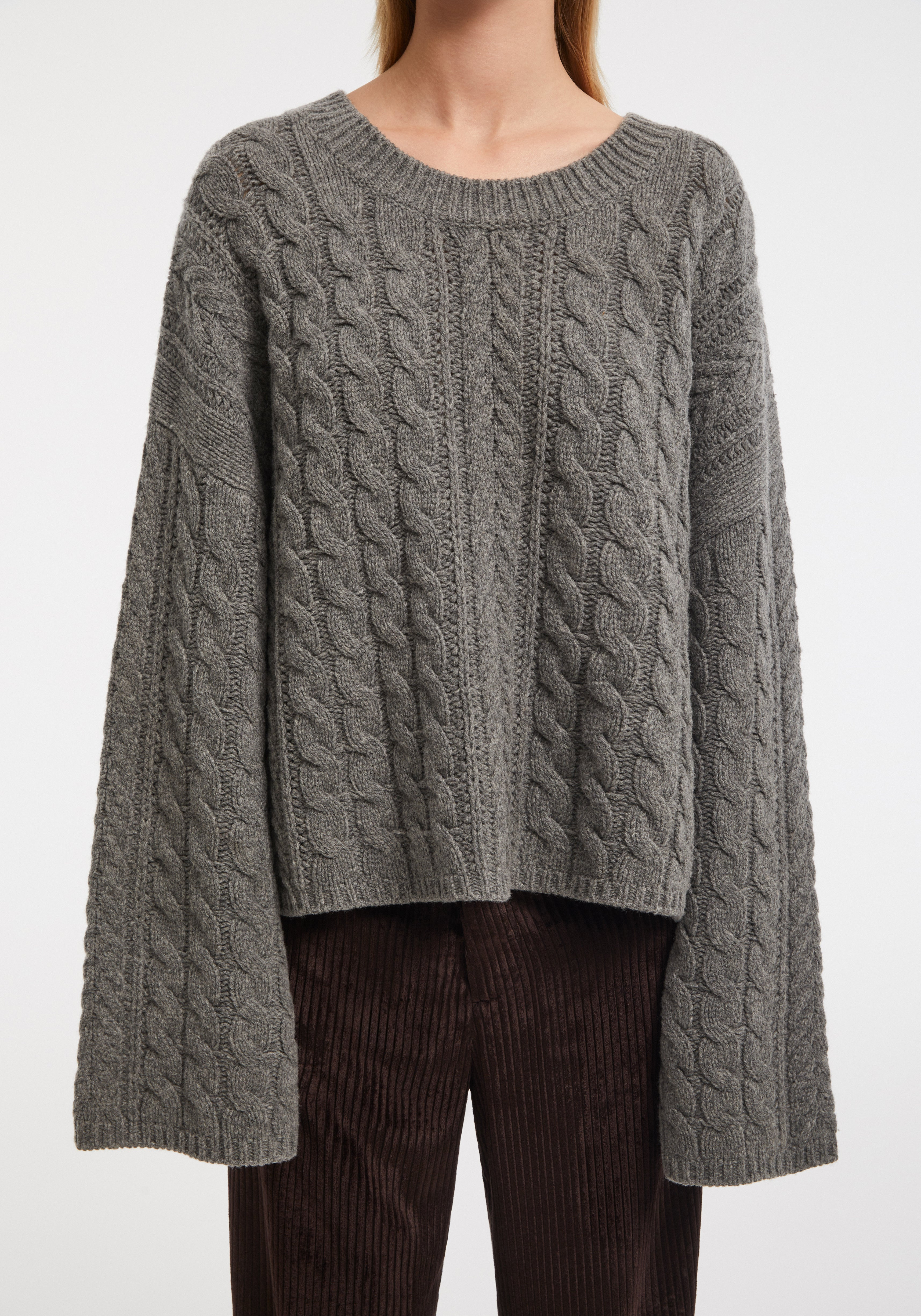 JIL
Cable-knit merino sweater - 3