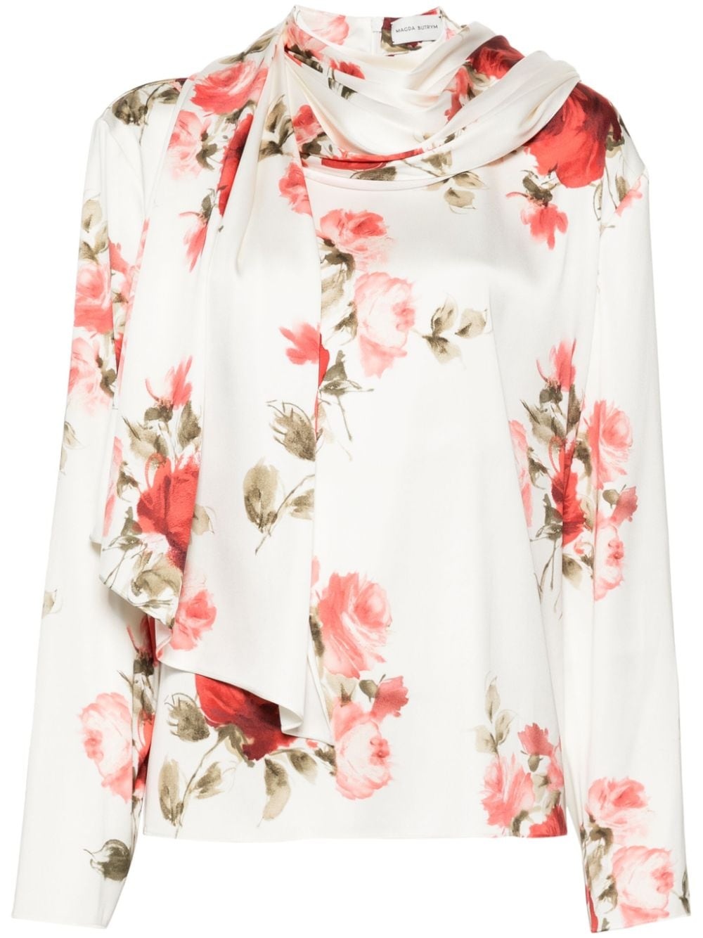 floral blouse - 1