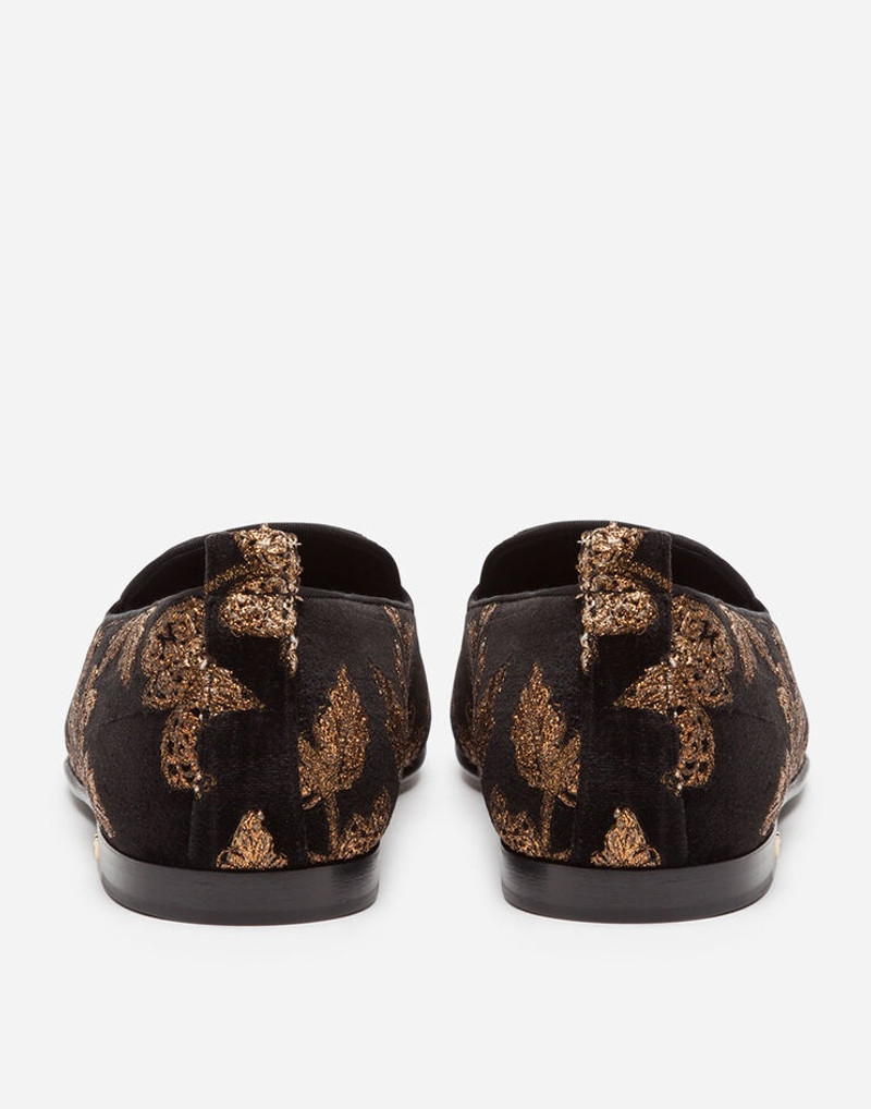 Dolce & Gabbana Embroidered slippers outlook