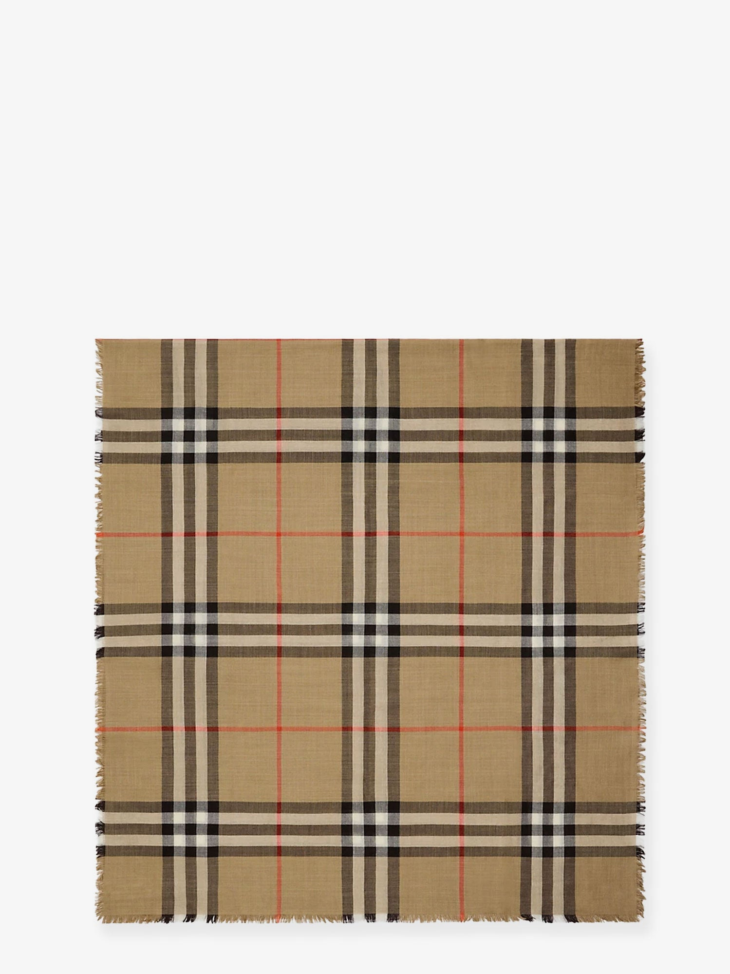 Certified Wool And Silk Scarf - 1