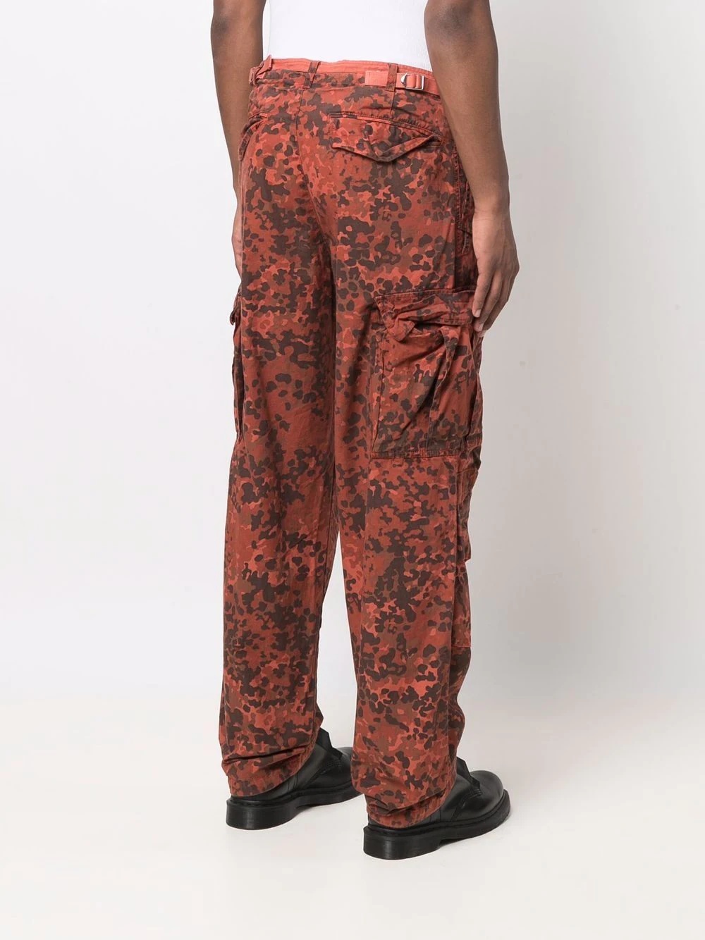 camouflage-print cargo trousers - 4