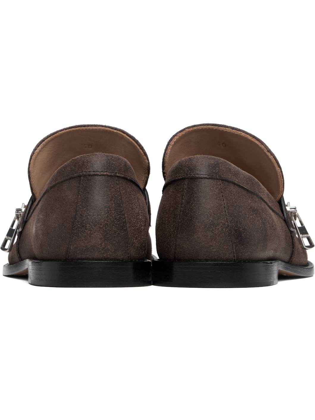 Brown Biker Loafers - 2