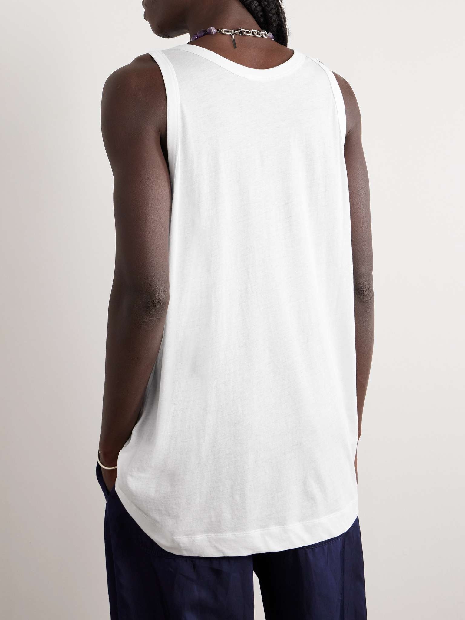 Cotton-Jersey Tank Top - 4