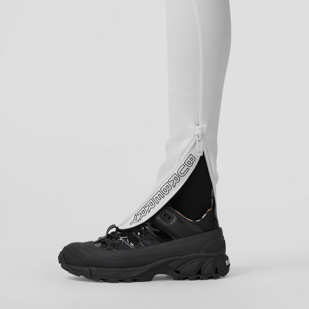 Logo Detail Stretch Jersey Leggings - 3