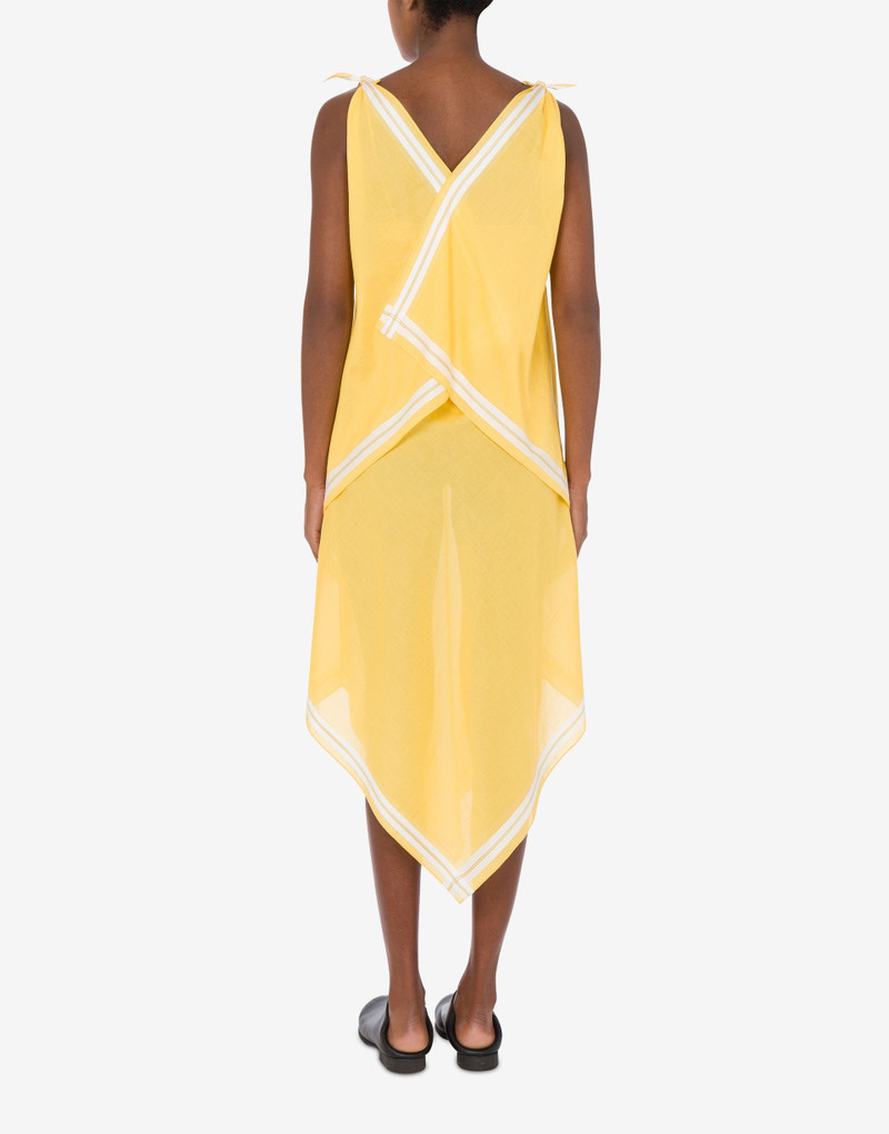 Moschino JACQUARD POPLIN DRESS HANDKERCHIEF outlook