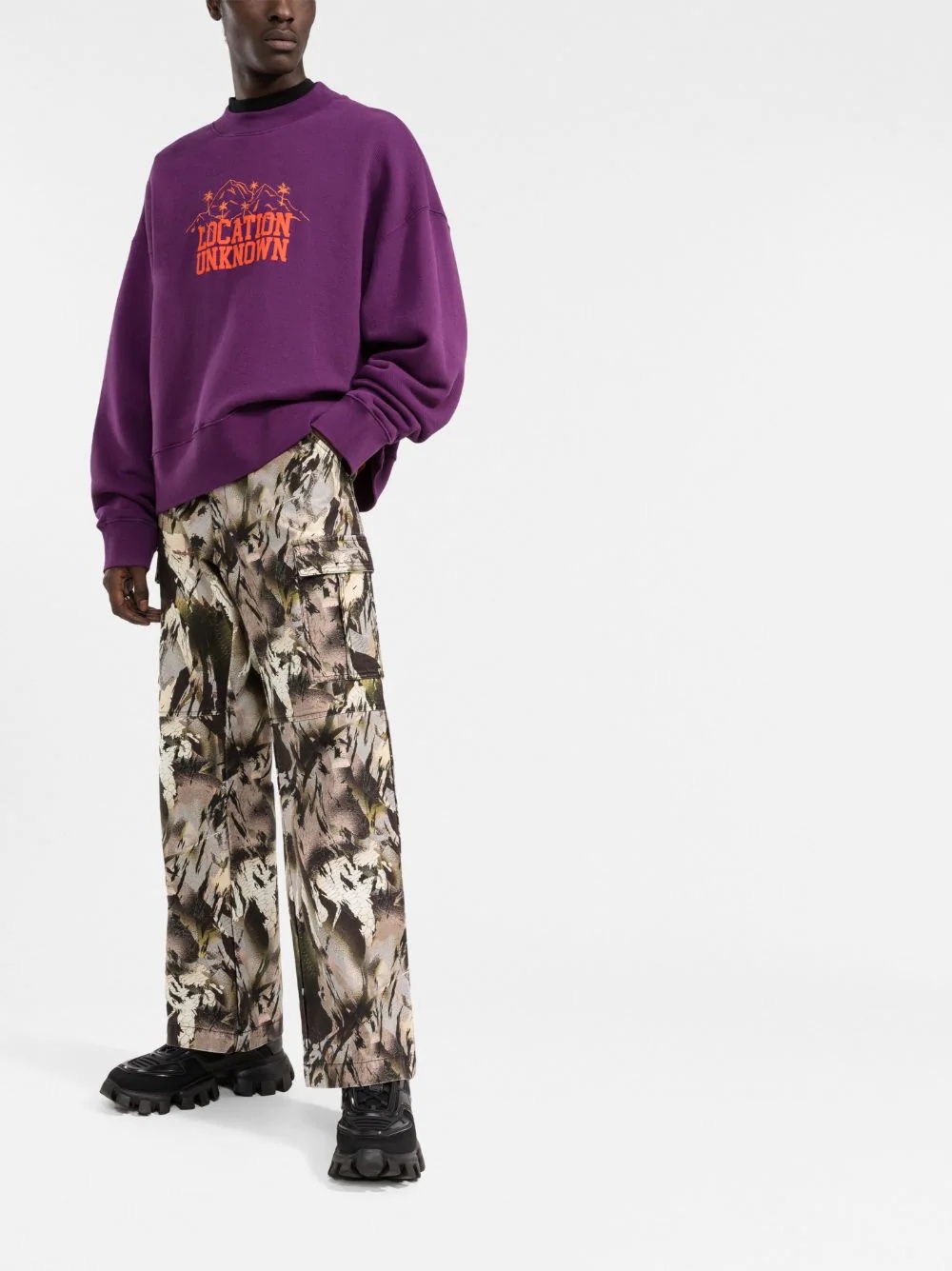 Location Unknown crew neck sweatshirt - 2