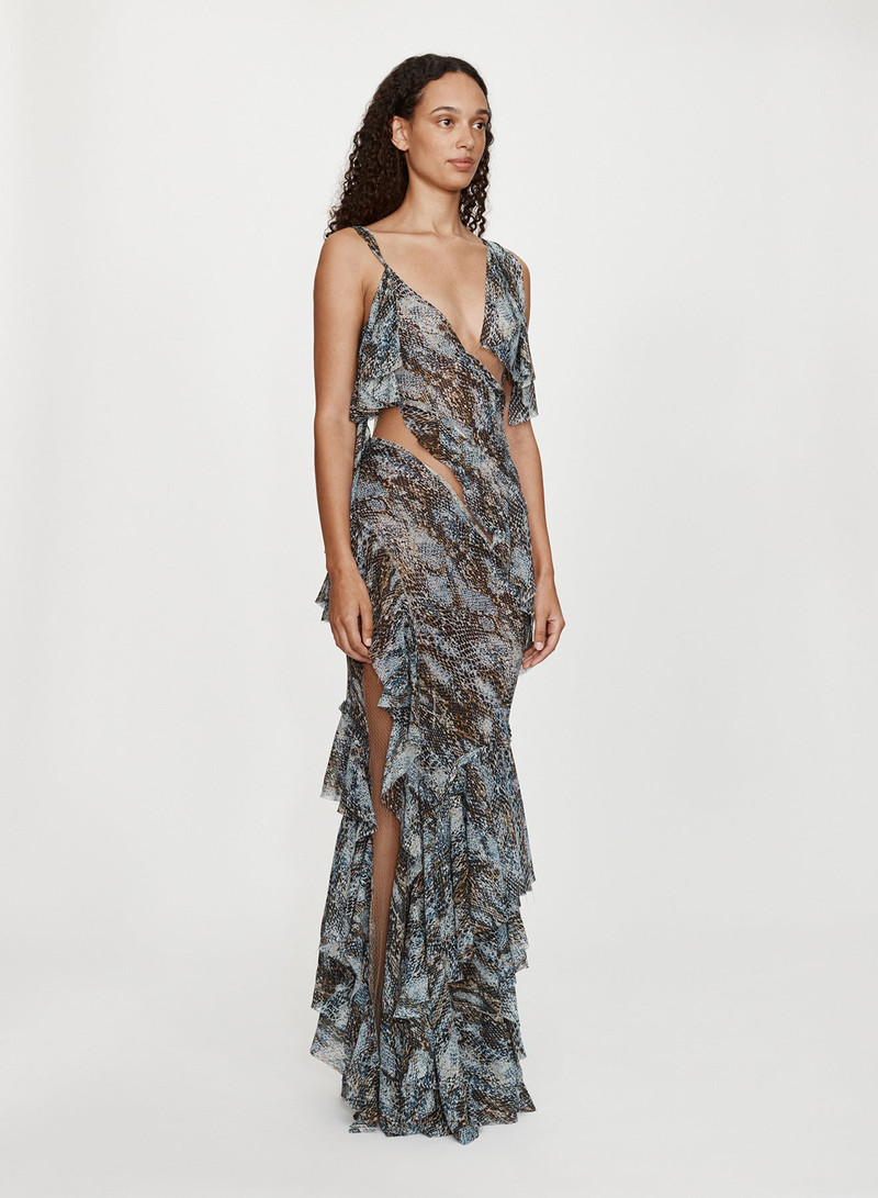 CHRISTOPHER ESBER Unravelled Serpent Cami Dress outlook