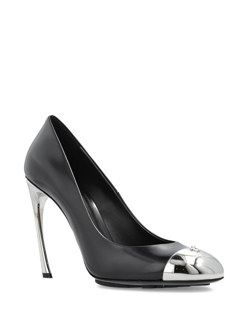 VERSACE 115mm Medusa toe-cap pumps outlook