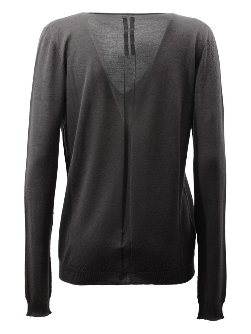 Rick Owens v-neck sweater outlook
