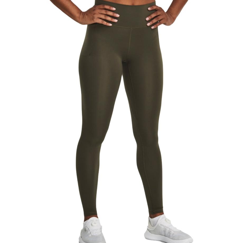 (WMNS) Under Armour Meridian Leggings 'Olive Green' 1382522-390 - 4