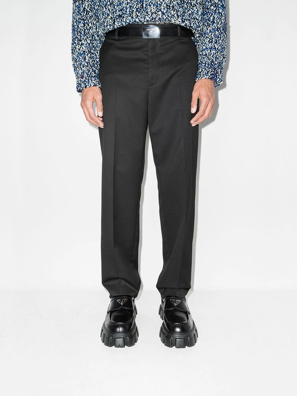 Monolith leather loafers - 3