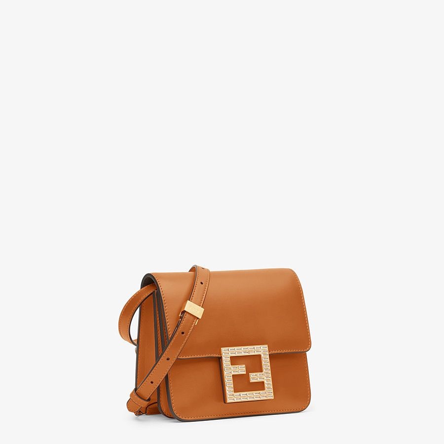 Brown leather bag - 2