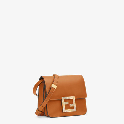 FENDI Brown leather bag outlook