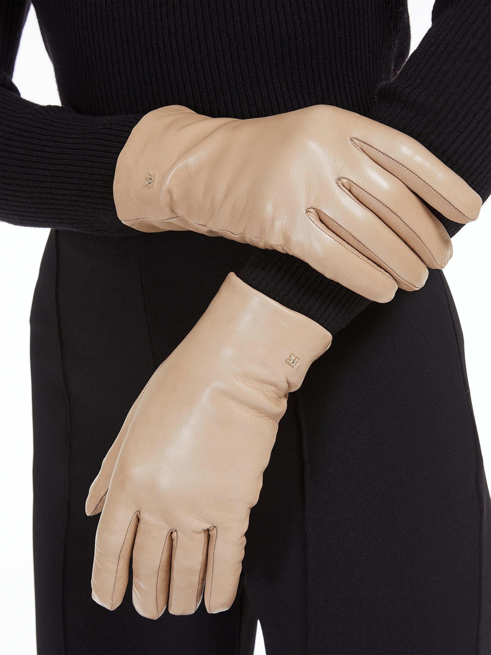 SPALATO Nappa leather gloves - 5