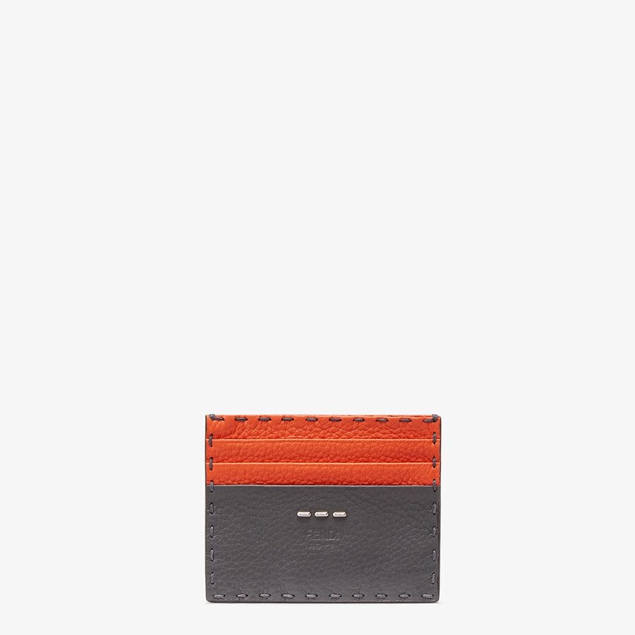 Multicolor leather card holder - 1