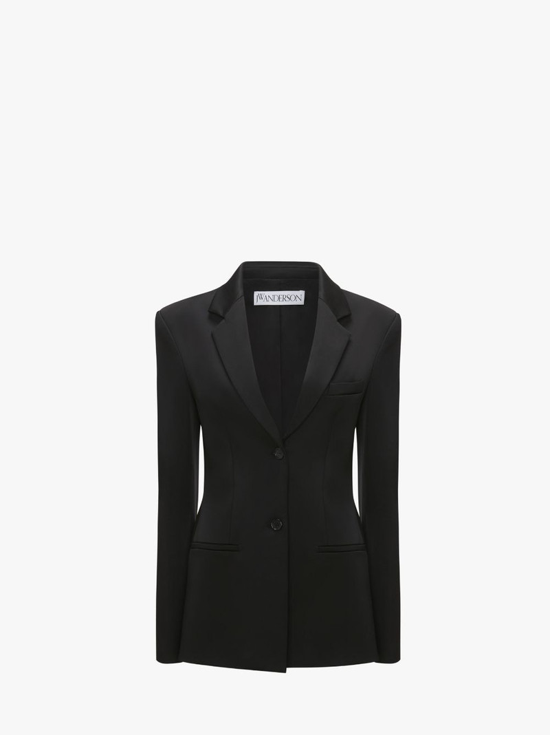SLIM FIT SINGLE-BREASTED BLAZER 1