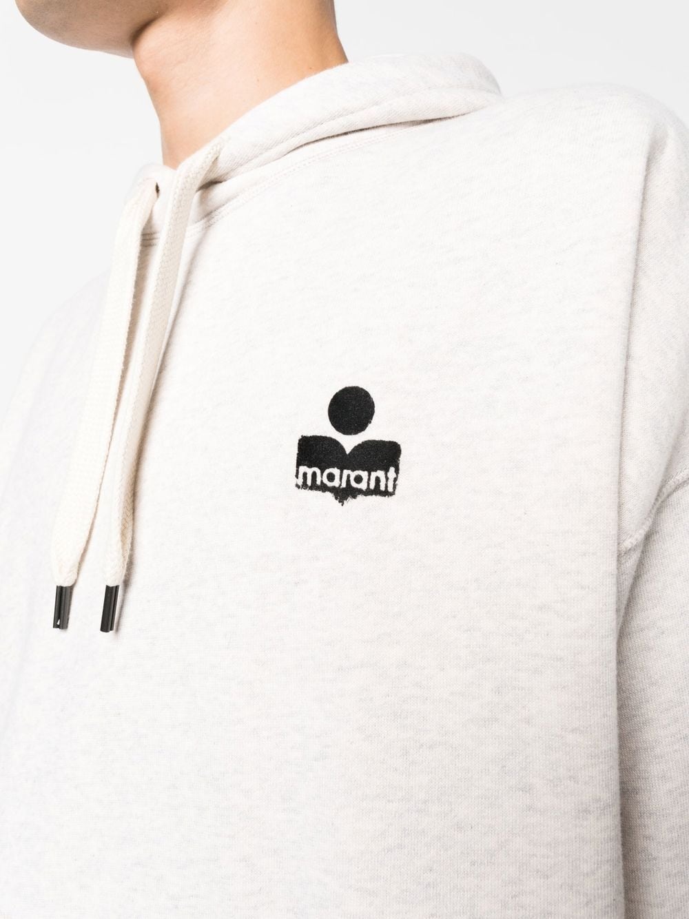 Malek embroidered-logo hoodie - 5