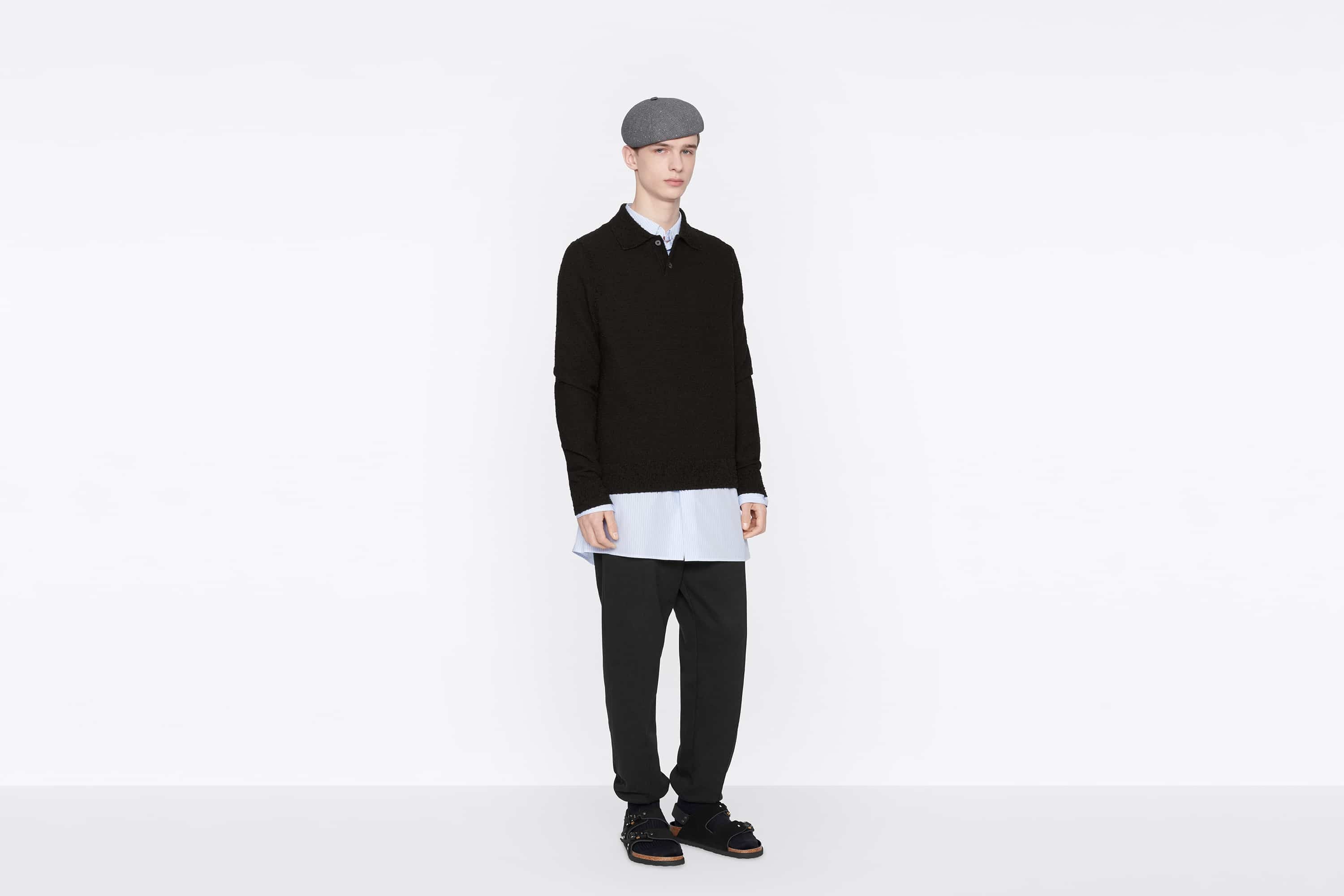 Long-Sleeved Polo Shirt - 5