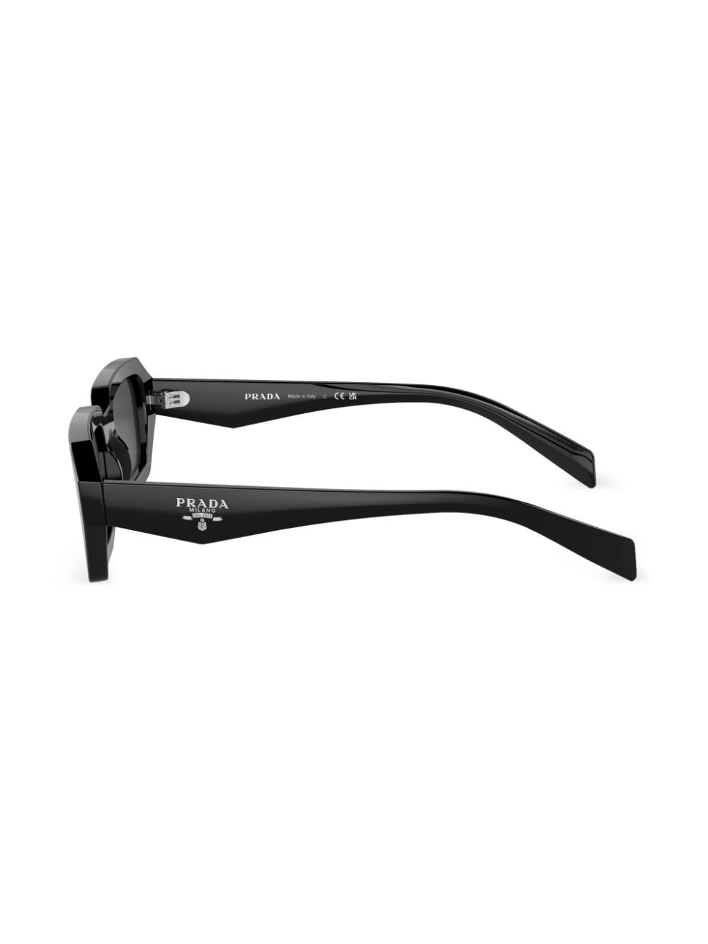logo-lettering rectangular sunglasses - 3
