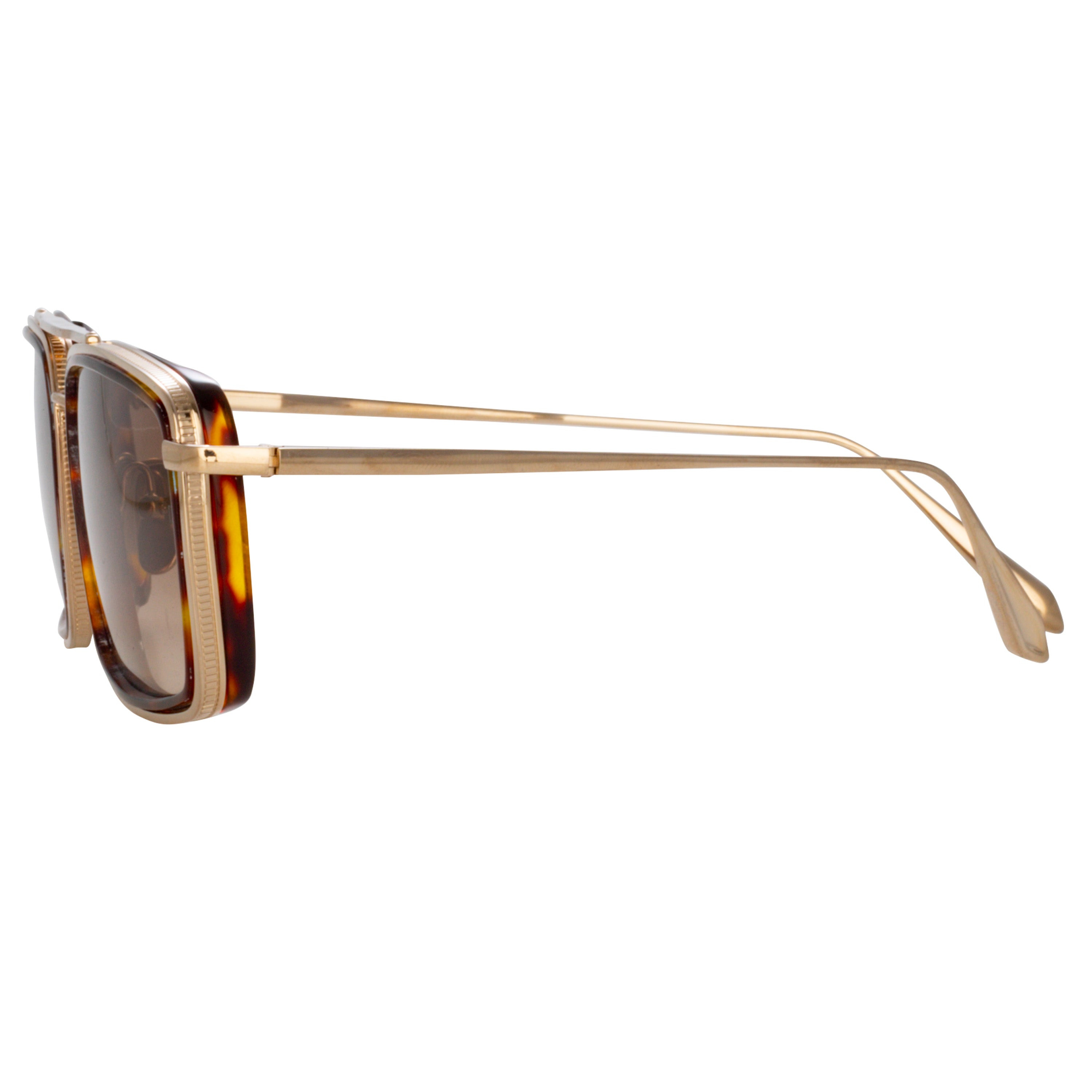Men's Cassia Sunglasses in Light Gold - 7