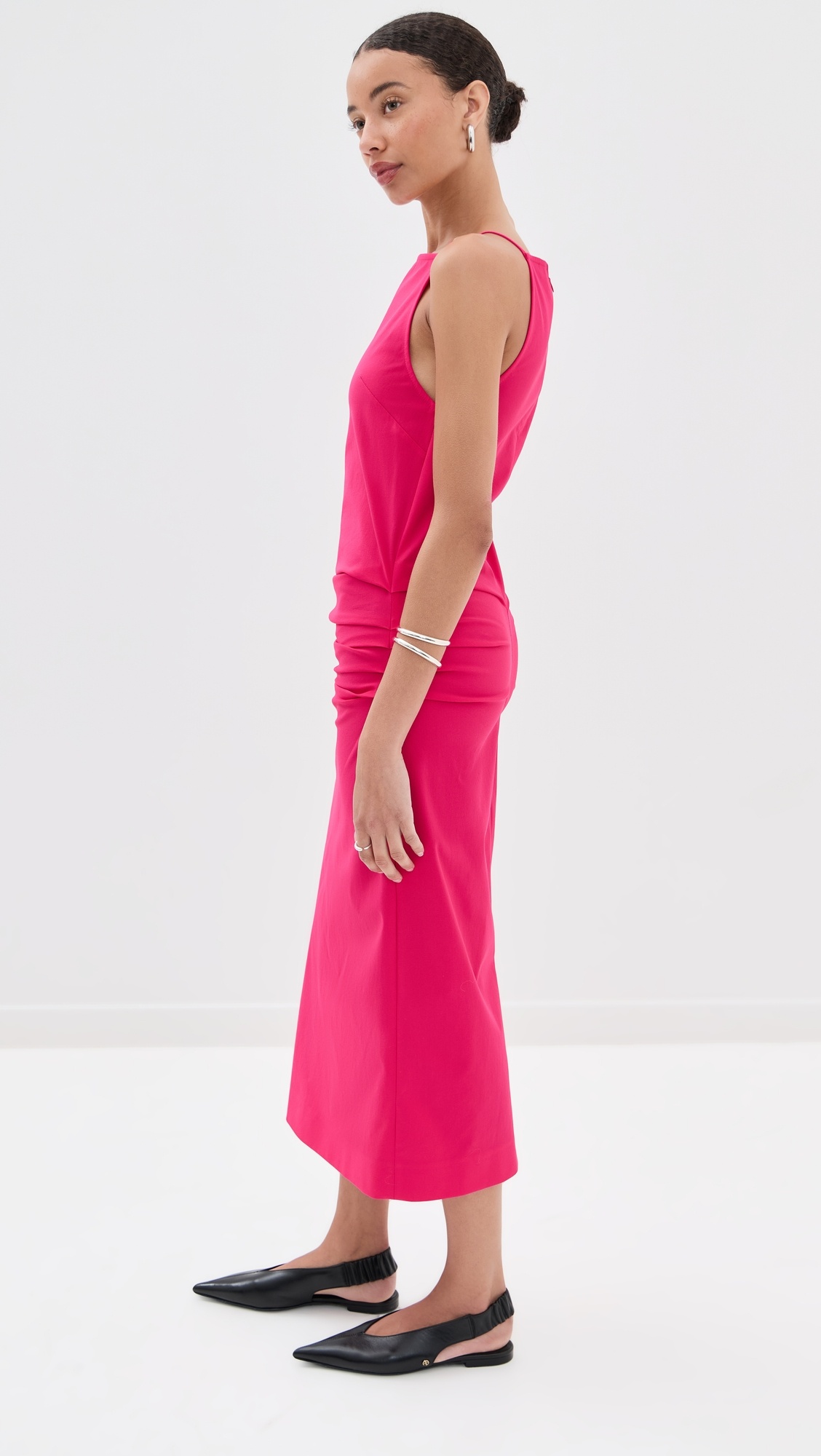 Bi-Stretch Cotton Nylon Priya Dress - 3