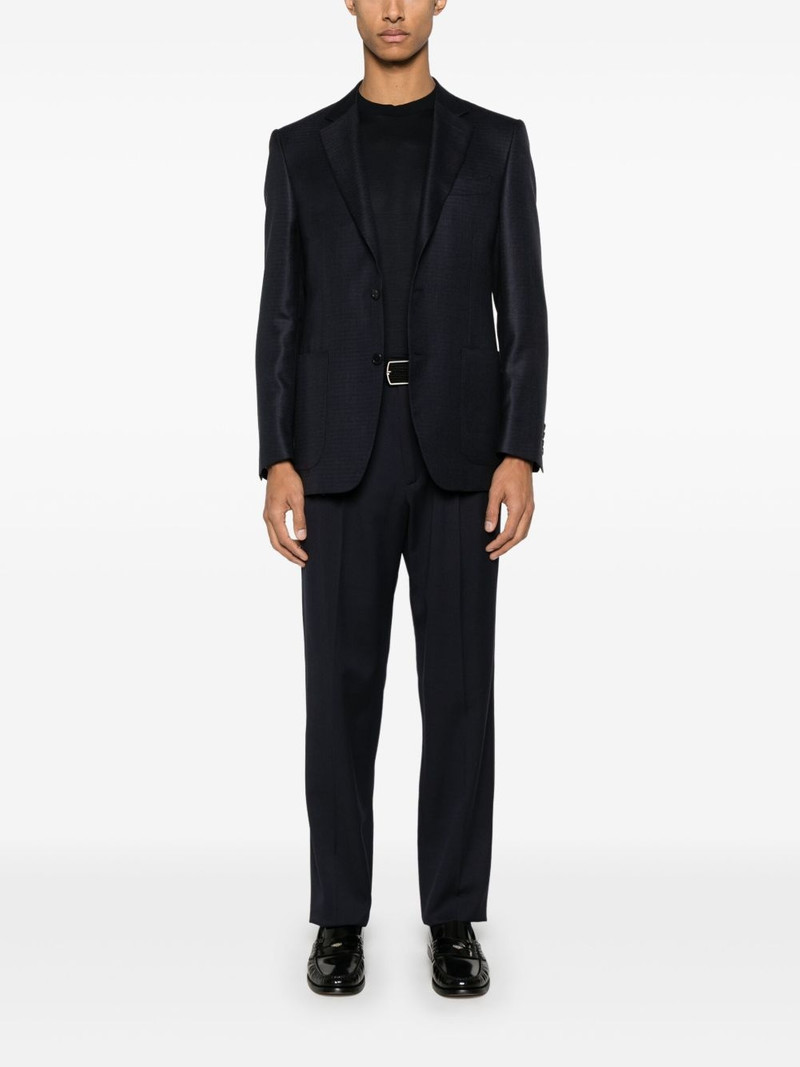 Canali herringbone-pattern blazer outlook