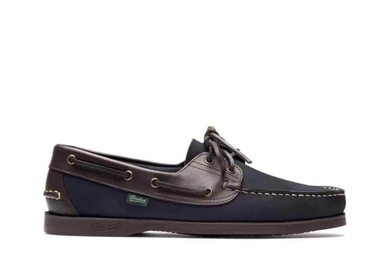 Barth Nubuck Navy/Kenya - Rubber Sole 1