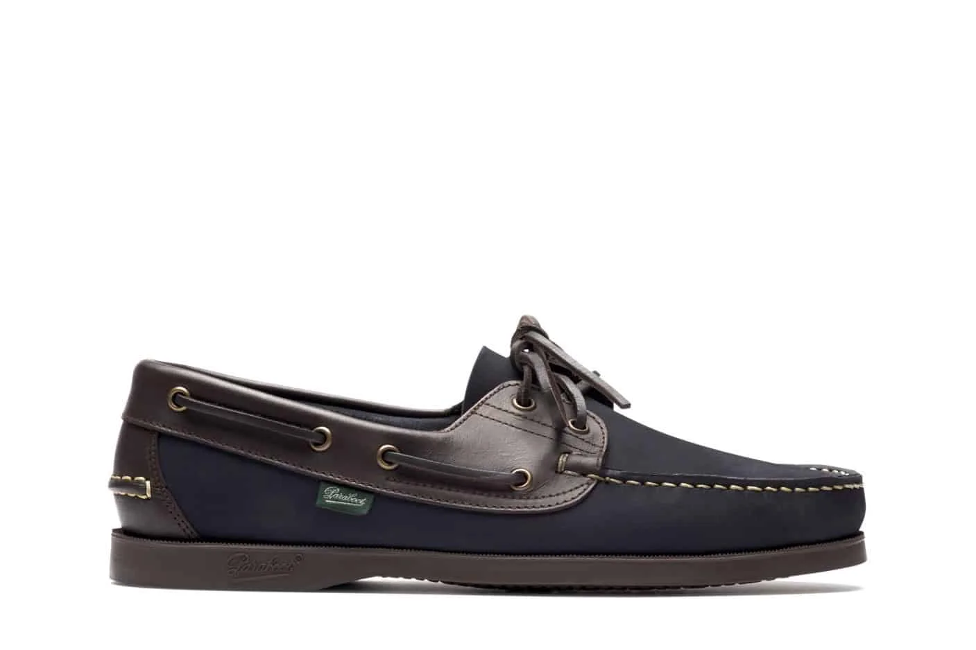 Barth Nubuck Navy/Kenya - Rubber Sole - 1
