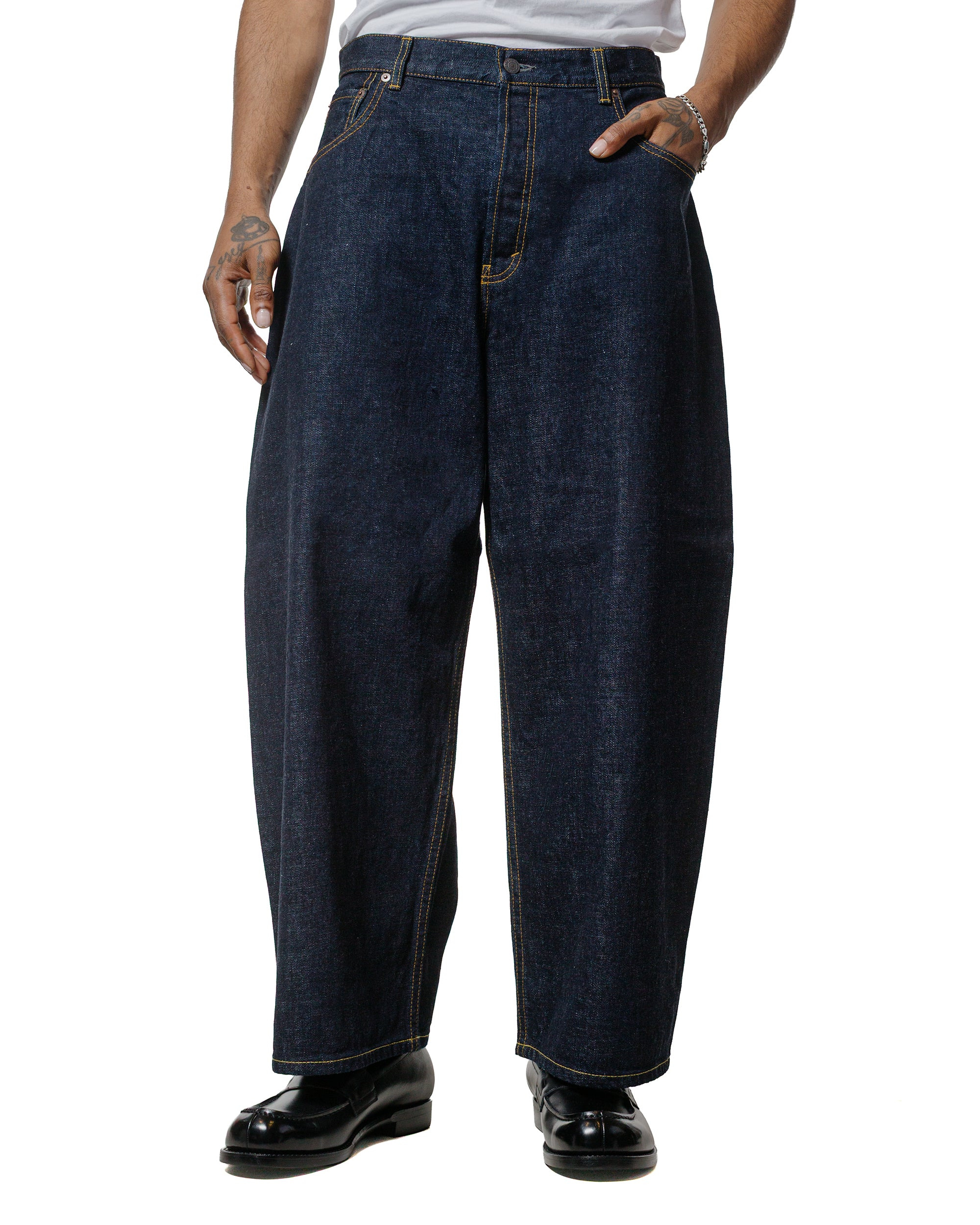 Studio Nicholson Denim 5 Pocket Jean Indigo - 2