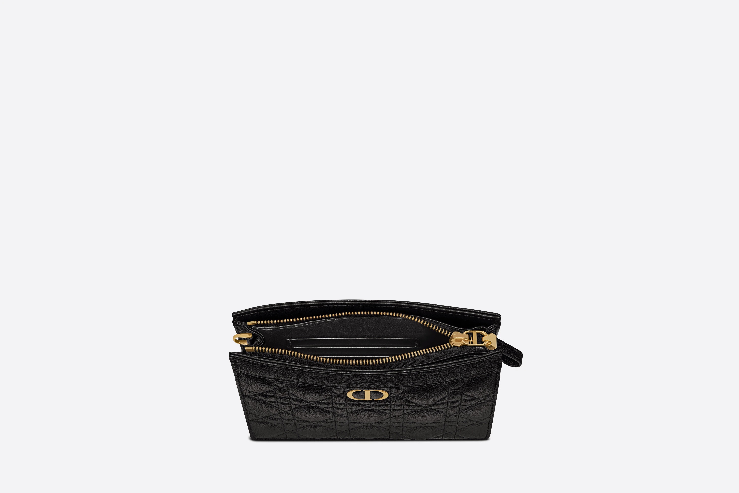 Dior Caro Zipped Pouch with Chain - 3