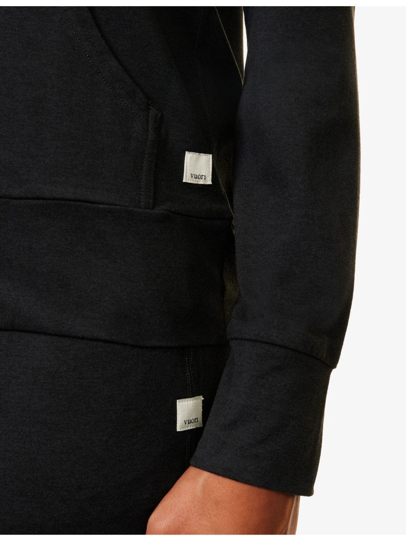 Halo zip-up stretch polyester hoody 5