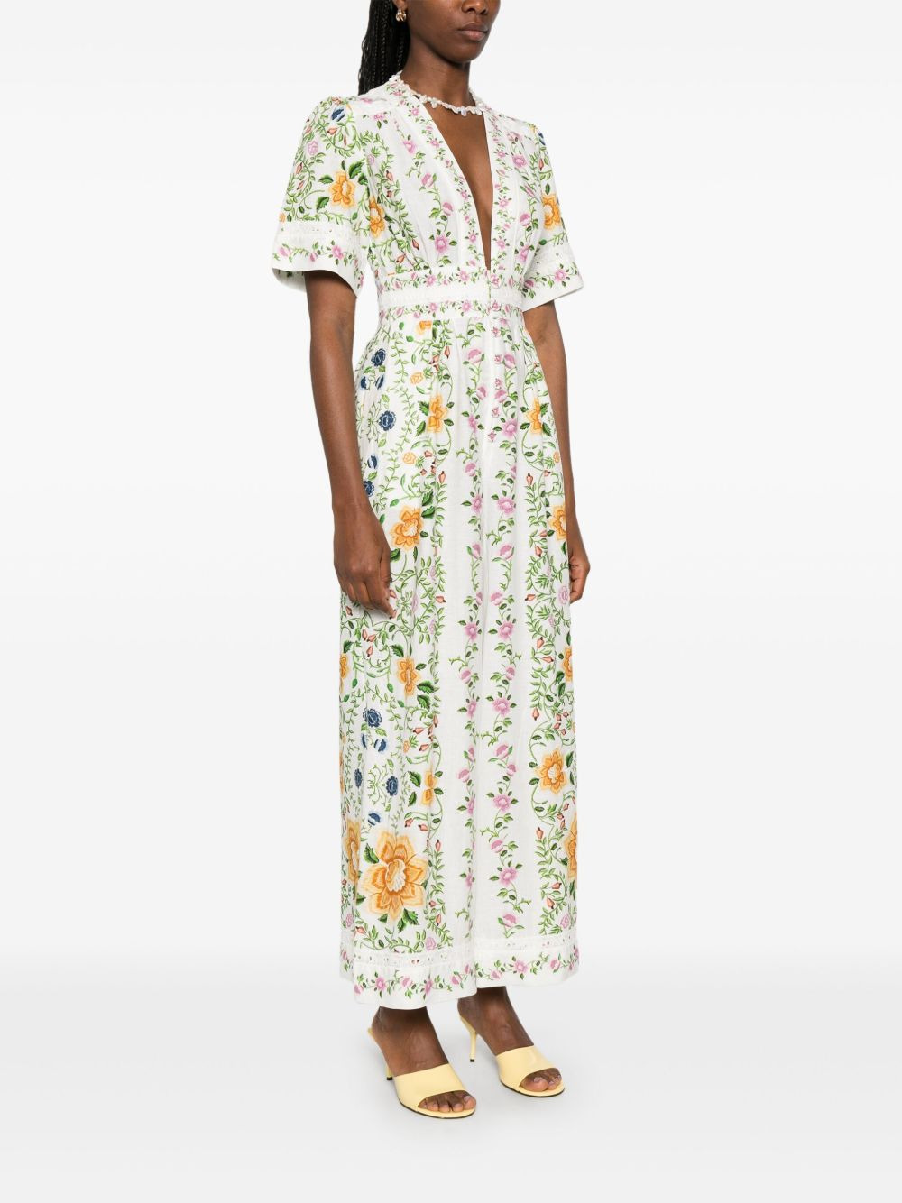 Folk Floral jumpsuit - 3