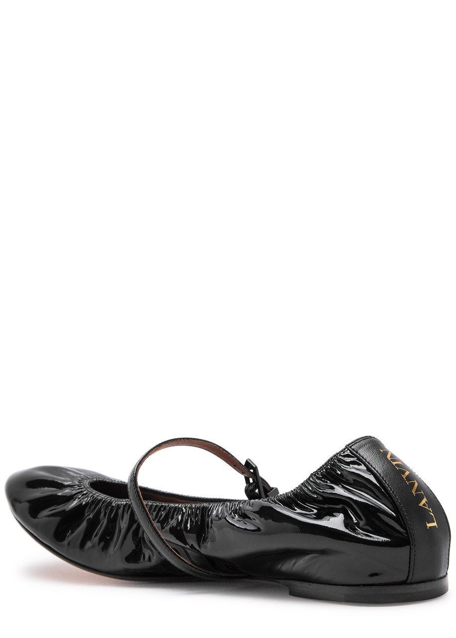 Lanvin Patent Leather Ballet Flats - 2