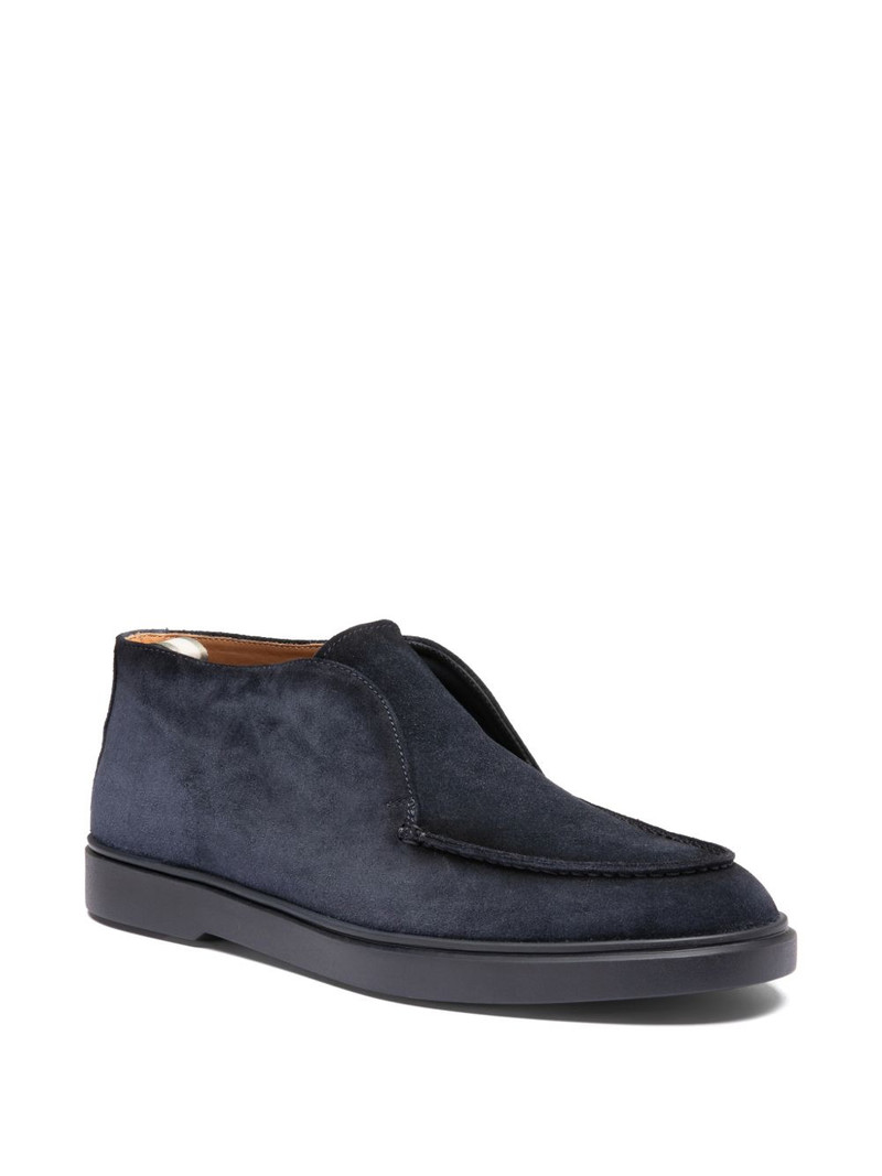 OFFICINE CREATIVE Bones 003 slip-on suede boots outlook