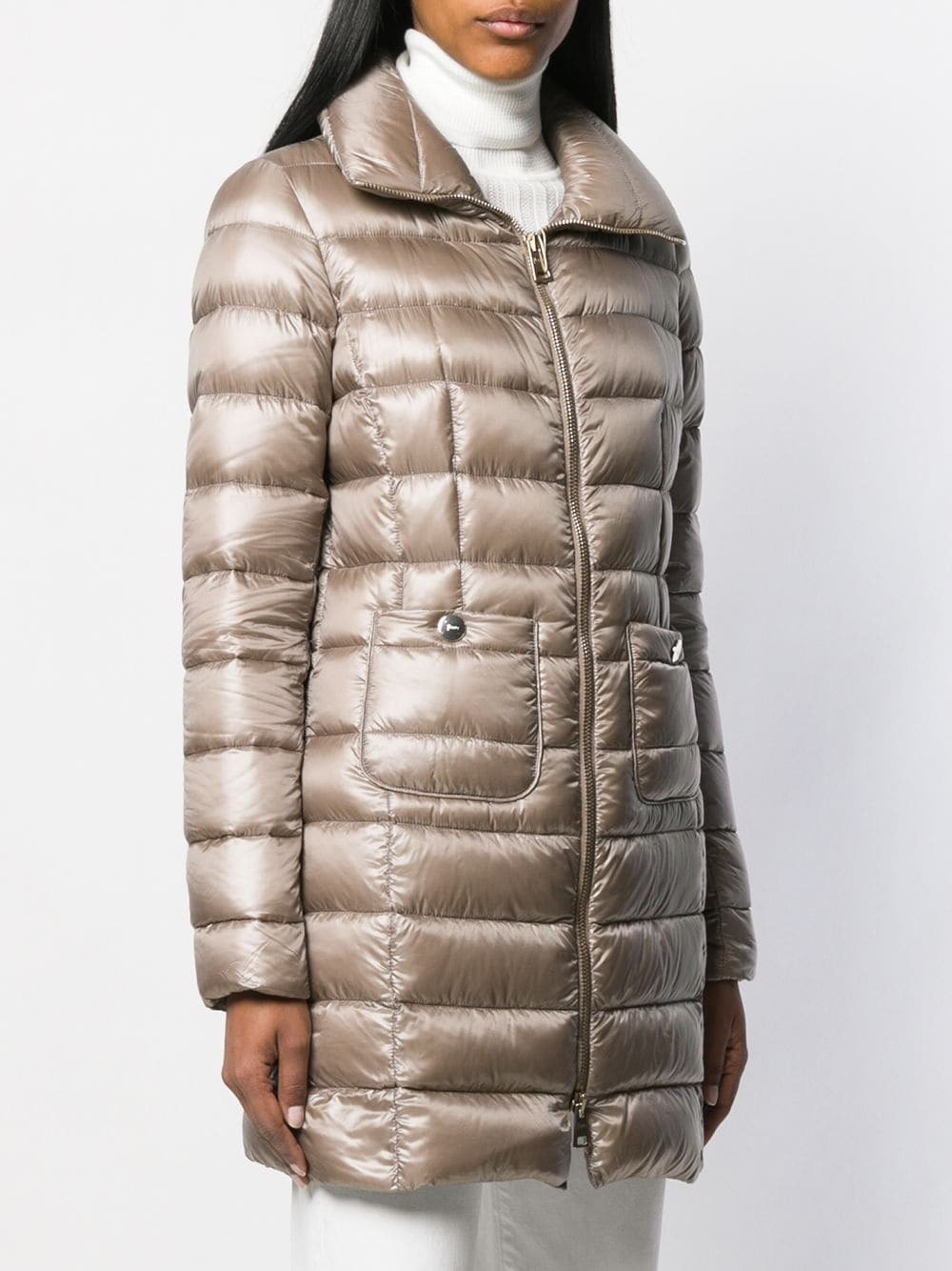 Herno Coats Dove Grey - 3