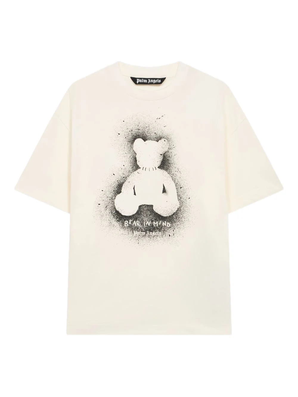 spray bear graphic T-shirt - 1