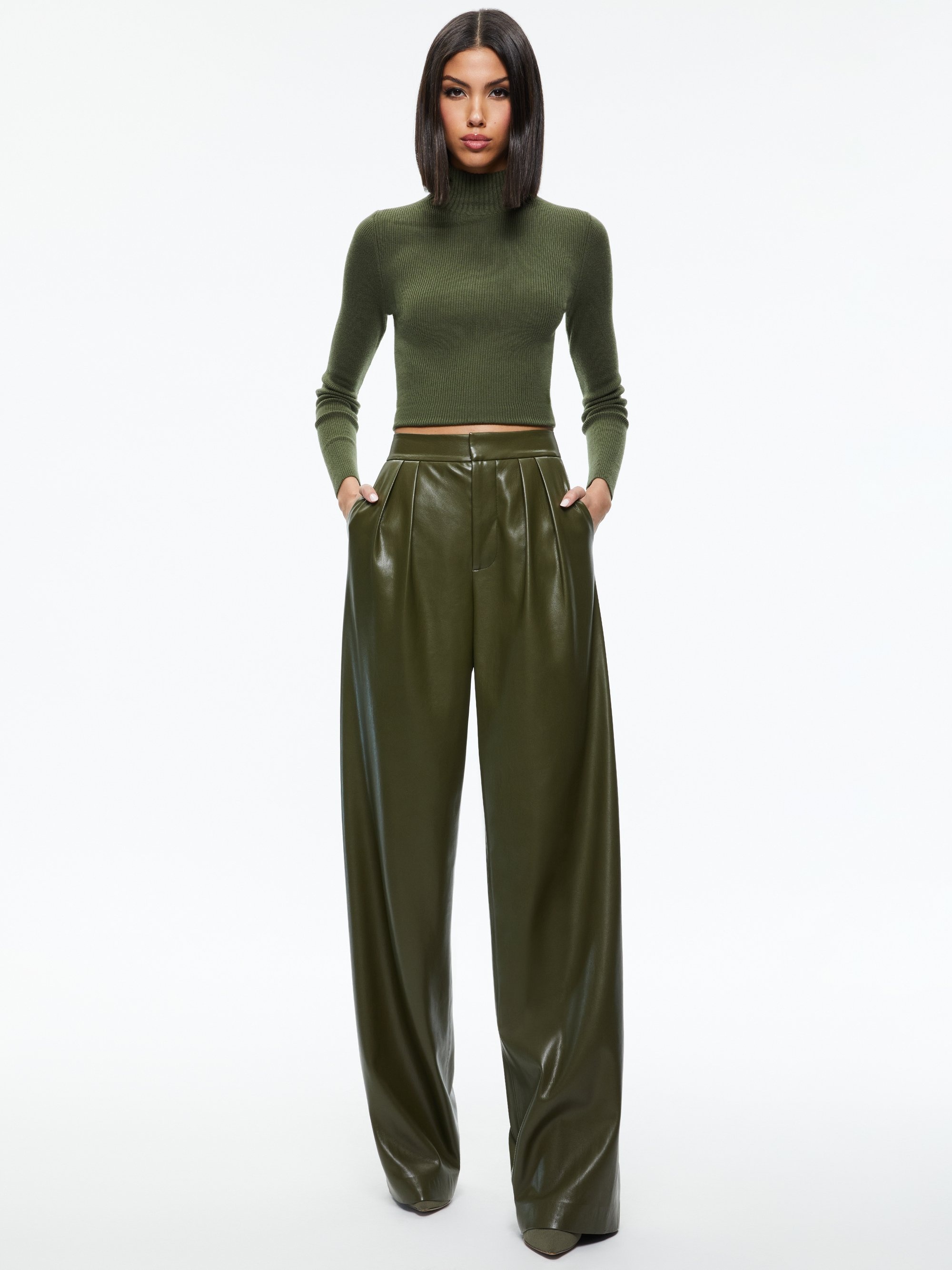 POMPEY VEGAN LEATHER PANT - 4