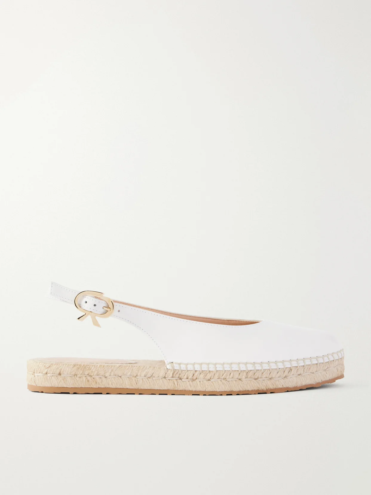 Paz Leather Slingback Espadrilles - 1