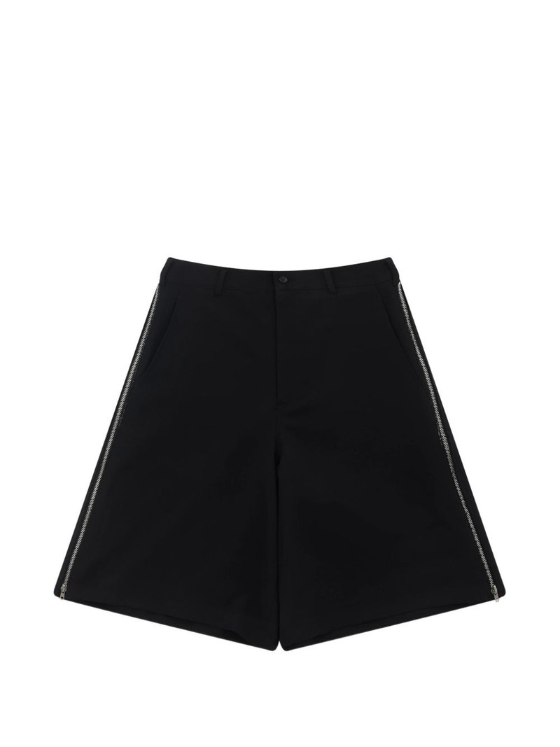 Comme des Garçons SHIRT zip-detail bermuda shorts outlook