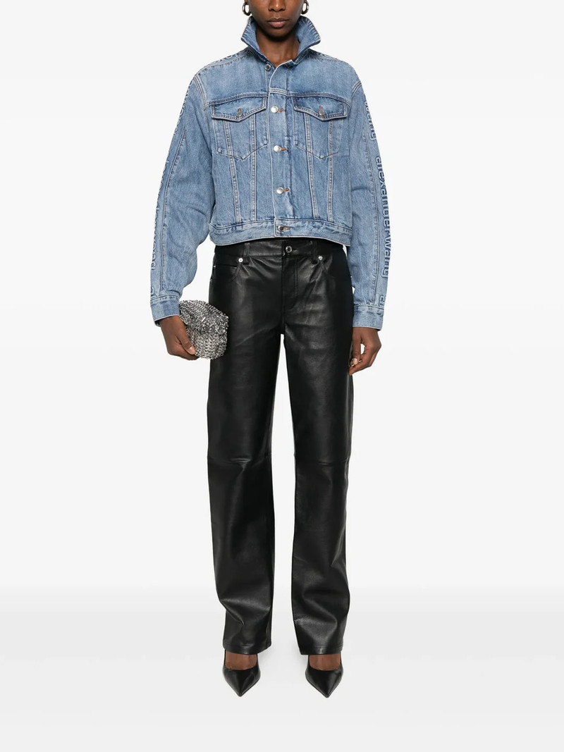 Alexander Wang Denim Track Jacket outlook