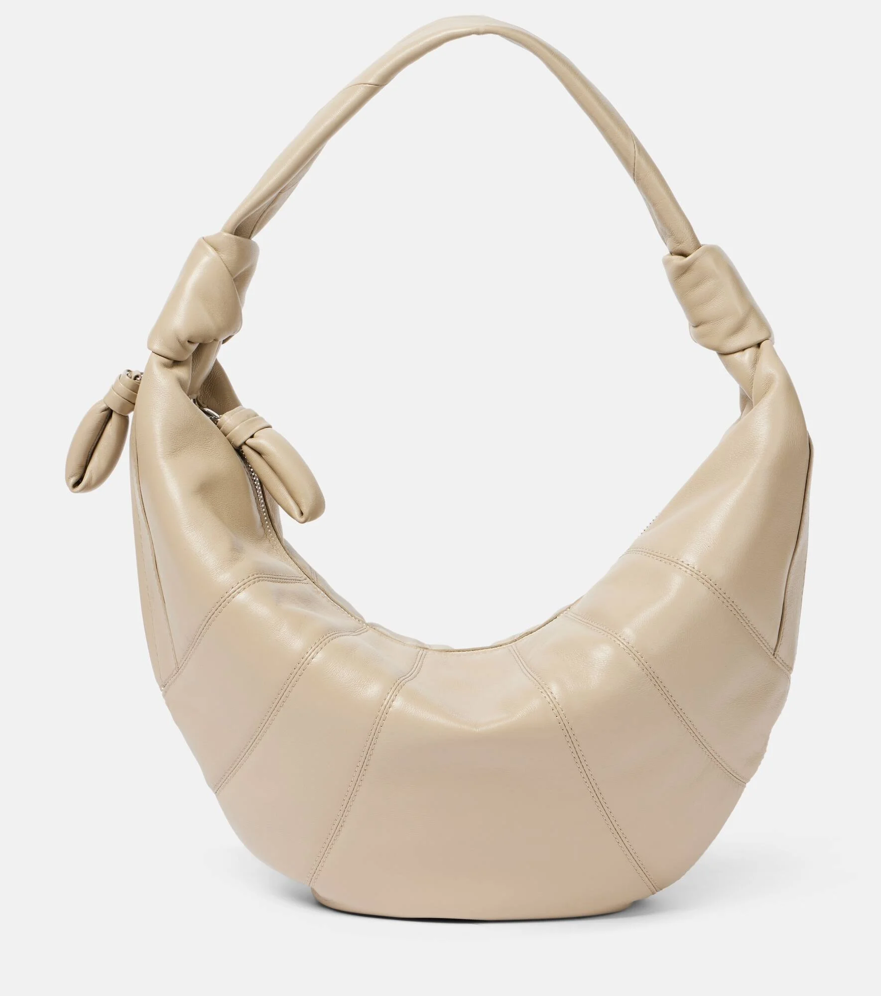 Fortune Croissant leather shoulder bag - 1