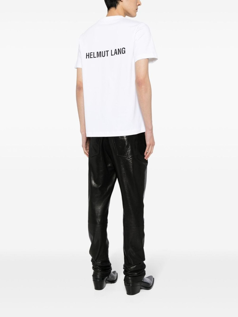 Helmut Lang logo-print cotton T-shirt outlook