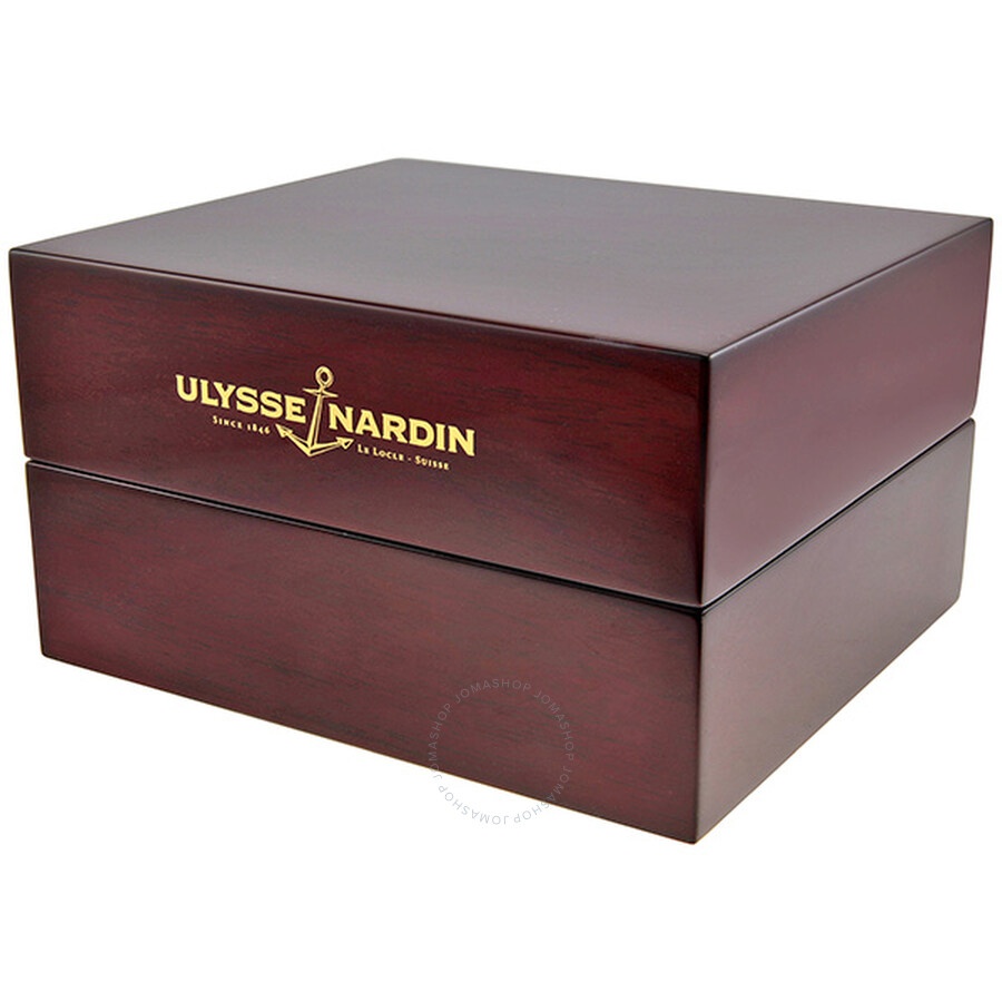 Ulysse Nardin GMT Big Date Black Dial Stainless Steel Men's Watch 243-55-7-92 - 4